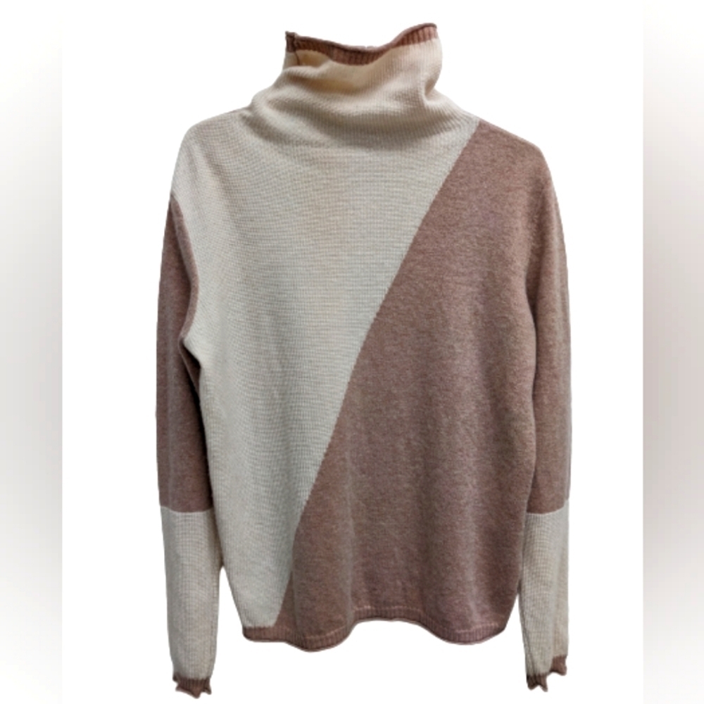 Yaya women's cashmere blend turtleneck sweater